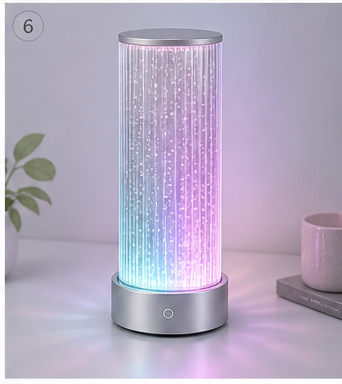 Celorisse Rainline Glass Tube Lamp